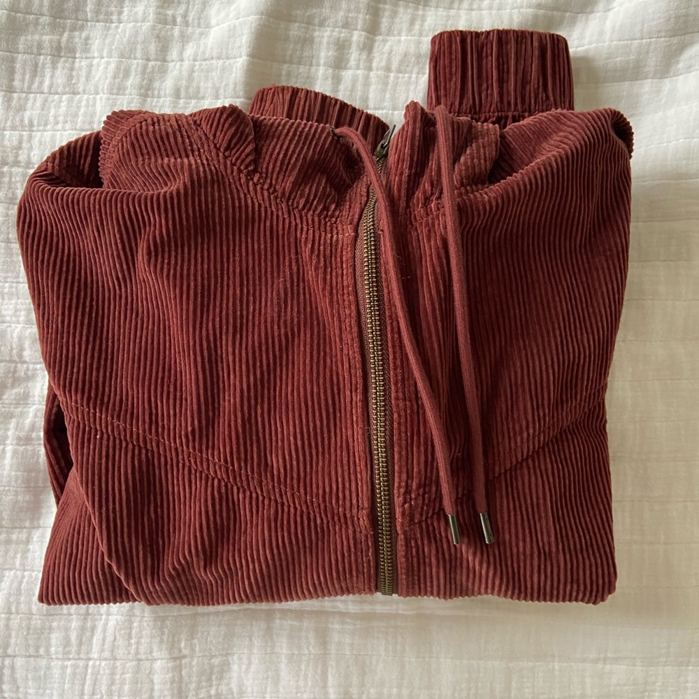 american eagle corduroy cropped jacket